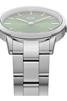 Orologio Daniel Wellington Uomo QUADRO MINI EVERGOLD EMERALD in Acciaio DW00100427 - DW00100427
